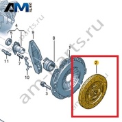 Ведомый диск сцепления VAG 03L141032E