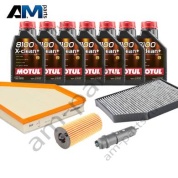 Комплект ТО-2/4 БМВ 4 серии 430d с маслом Motul B57