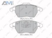 Колодки тормозные передние LYNX для Jetta 2010-2018 BD-2206