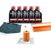 Набор для ТО-1/3 Volkswagen Scirocco 2.0 TDI с маслом Motul 5W30