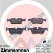 Задние тормозные колодки ZIMMERMANN (25331.160.1)  BMW X1 F48 18d/18dX