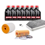 Комплект для ТО-1/3 для Audi A6 C7 2.8 FSI (2015-2018) с маслом Motul 5W30