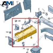 Лонжерон Volkswagen id-Buzz 2023-2024 1N3803106
