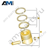 Поршень в сборе VAG 06G107065B