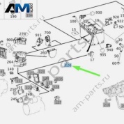 Проводка A2044402813 Mercedes GLK X204