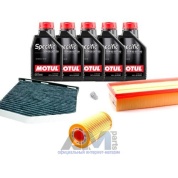 Набор ТО-1/3 для Фольксваген Гольф 5 2.0 GTI 200 л.с. с маслом Motul 5W30
