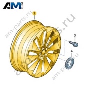 Легкосплавный диск R19 Becrux серый VAG 5E3071499AEHA7 Skoda 2019-2026