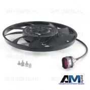 Вентилятор системы охлаждения левый 4H0959455AB на Audi A8 (D4) 2010-2017 3.0FSI