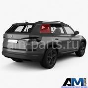 Стекло боковое (неподвижное) чёрный на Skoda 5658452985AP