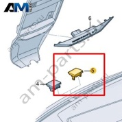 Декоративная крышка Volkswagen T-Roc 2018-2024 2GA919068A