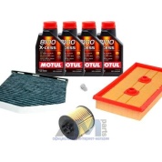 Набор ТО-1_3 для Шкода Октавия А5 1.6 FSI 115 л.с. с маслом Motul 5W40