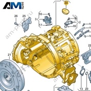 Тяговый двигатель VAG 0D7398020