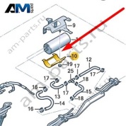 Держатель Audi A8 (D5) 2018-2024 4N0260759A