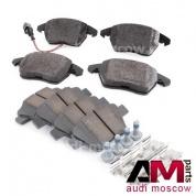 Передние и задние колодки Ауди А1 (8Х) 1.6-2.0TSI