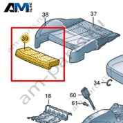 Наполнитель для удлиненной подушки сиденья Volkswagen T-Roc 2018-2024 2GA881439A