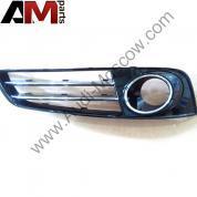 Оригинальная решетка бампера правая Audi A8 (D4) (с кр.контролем) 4H0807680HT94