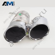 Накладка концевика трубы глушителя Audi Q8 2019-2024 4M8253825