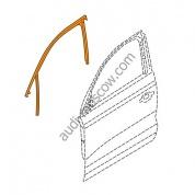 Направляющая для Audi Q3 8U0837439A