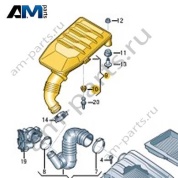 Резонатор VAG 05C129951