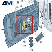 Накладка Volkswagen T-Roc Cabrio 2020-2024 2GC837267
