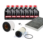 Комплект для ТО-1/3 для Audi Q5 (2017-2020) 3.0TFSI (2017-2020) с маслом Motul 5W30