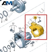 Демпфер крутильных колебаний VAG 0D7301307