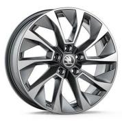 Литой диск R17 (Модель- Aronia anthracite) Шкода Карок 57A071497EHA7