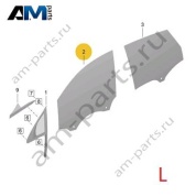 Стекло двери водителя Porsche Macan (2014-2018) 95B845201D