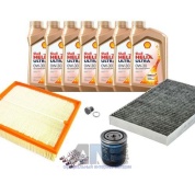 Комплект фильтров для ТО-2/4 Audi A6 (С6) 2.4 с маслом Shell 0W30