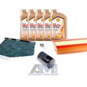 Комплект фильтров для ТО-1/3 CC 2.0 TSI с маслом Shell 0W30