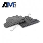 Комплект задних резиновых ковров BMW X3 F25 51472297420