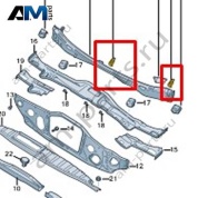 Кронштейн Volkswagen id3 2020-2024 10A805217