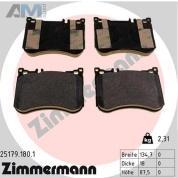 Передние тормозные колодки (25179.180.1) Zimmermann для Mercedes E-Class W213 E53 AMG