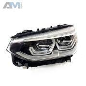Оригинальная адаптивная левая LED (AHL) фара 63117466119 на BMW X3 (G01) 2017-2024