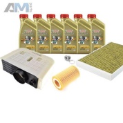 Комплект неоригинальных фильтров и моторное масло LL3 5W30 504/507 для ТО-1/3 SQ7 TDI