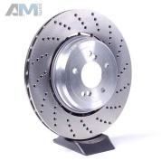 Оригинальный задний правый тормозной диск 370X24 34212282808 на BMW 5 Серии (E60) M5