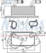Масляный радиатор NISSENS (90662) Audi A6 (С7) 2011-2018 2.8FSI/3.0TFSI
