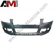 Оригинальный бампер передний с парктроником Audi A4 (B8) рестайлинг 8K0807065BGRU