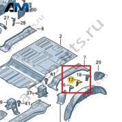 Кронштейн Volkswagen id-Buzz 2023-2024 1N3809165