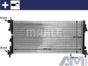 Радиатор системы охлаждения (АКП) MAHLE для Skoda Rapid 2 (2020-2023) 1.6SRE(110/90л.с.) CR2081000S
