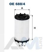 Масляный фильтр Filtron OE688/4 на Audi Q8 (2018-2023) 3.0TFSI (55TFSI)
