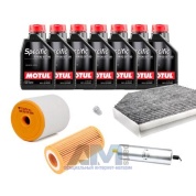 Комплект для ТО-2/4 для Audi A7 (4G) 3.0TDI (2015-н.в.) с маслом Motul 5W30