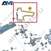 Топливопровод VAG 06M133986AC