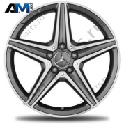 Литой диск задний R18 серый титан Mercedes E-class W213 A21340119007X21