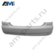 Бампер задний (одна труба) на Поло Седан (рестайлинг) 6RU807421DGRU