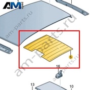 Усилитель крыши Volkswagen id3 2020-2024 10A817157