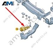 Дефлектор Audi Q7 (4M) 2016-2024 4M0819821B