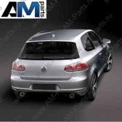 Спойлер заднего бампера Гольф 5 1K6807521A9B9