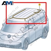 Жгут проводов крыши Volkswagen id-Buzz 2023-2024 1T3971100K