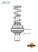 Термостат охлаждающей жидкости NRF (725195) для Volkswagen B6 1.4 TSI (122 л.с.) CAXA